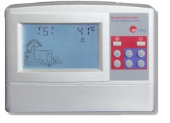 R�gulateur diff�rentiel de temp�rature SR618C6, fourni avec sondes. 12 syst�mes pr�r�gl�s