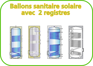 Ballon sanitaire   double registre