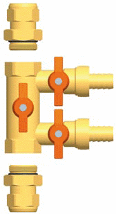 Unit� de rin�age et remplissage DN 25