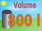 Ballons combin�s 800 litres
